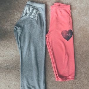 PINK Sweatpants Set